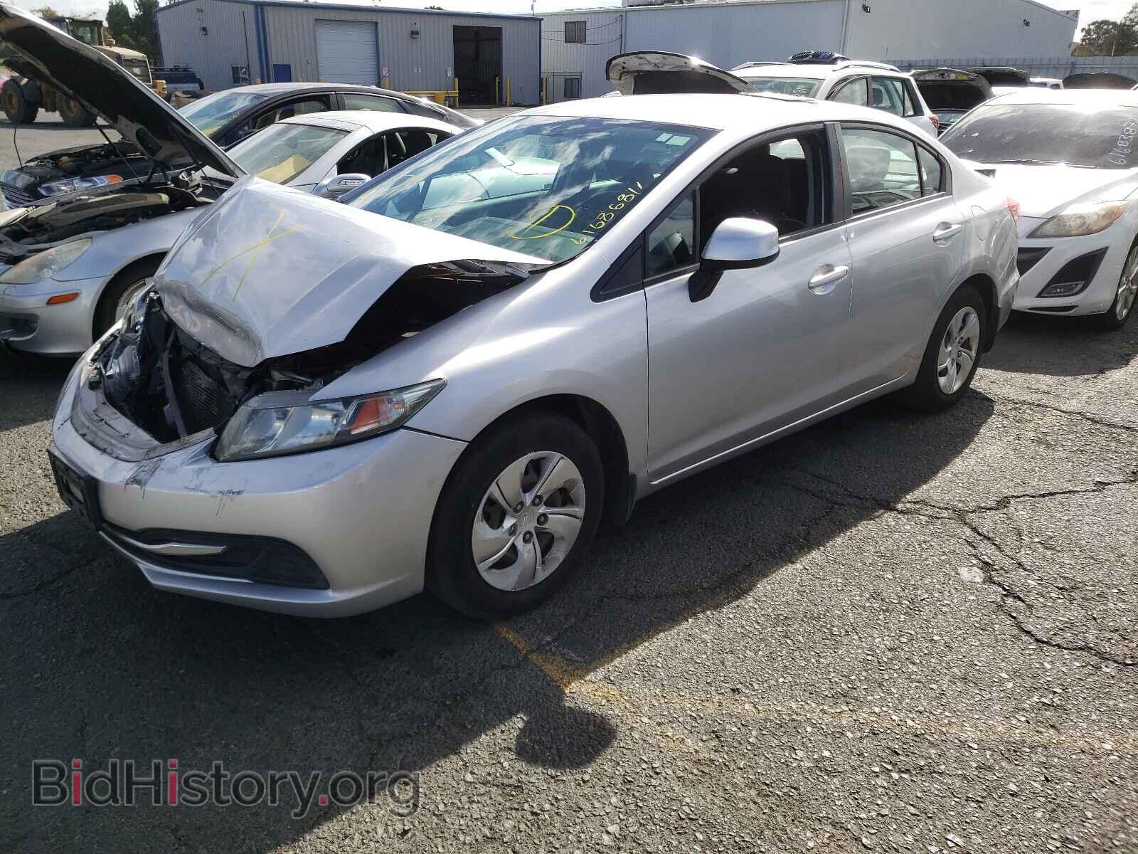 2013 HONDA CIVIC - VIN: 19XFB2F51DE214110 - Фото 2