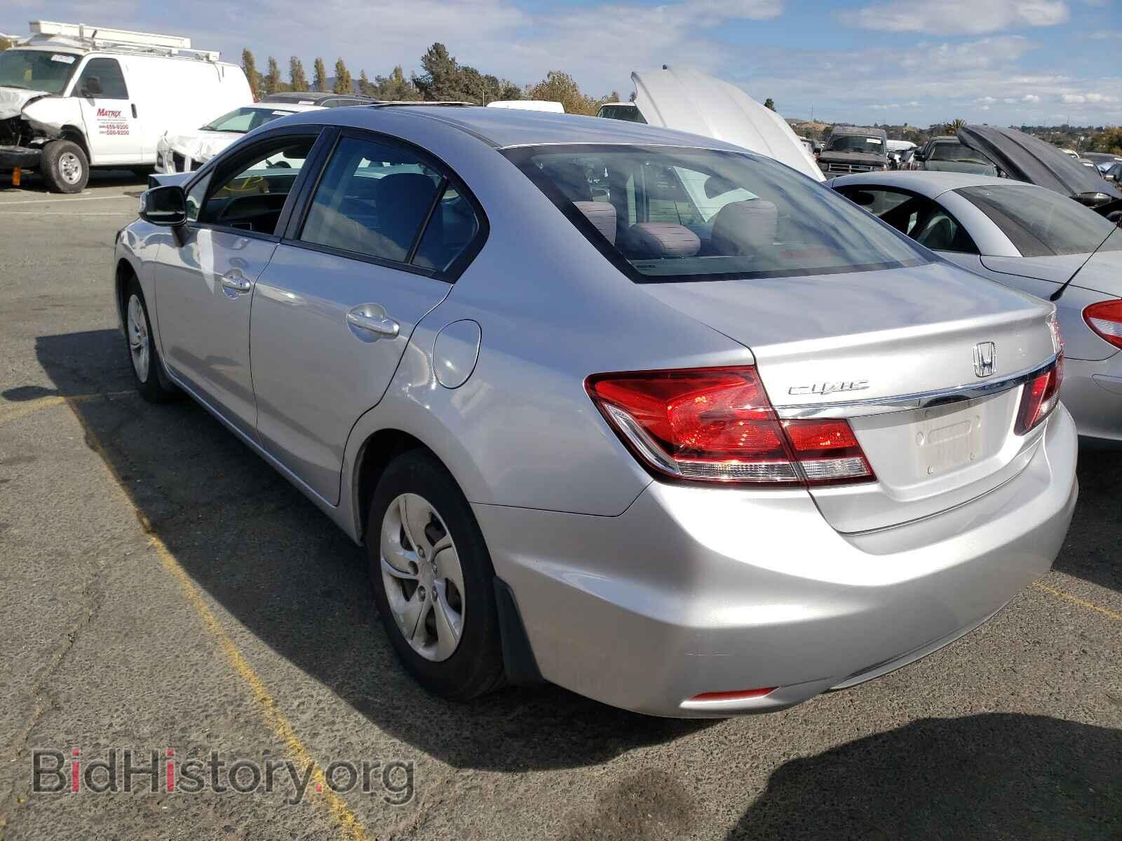 2013 HONDA CIVIC - VIN: 19XFB2F51DE214110 - Фото 3
