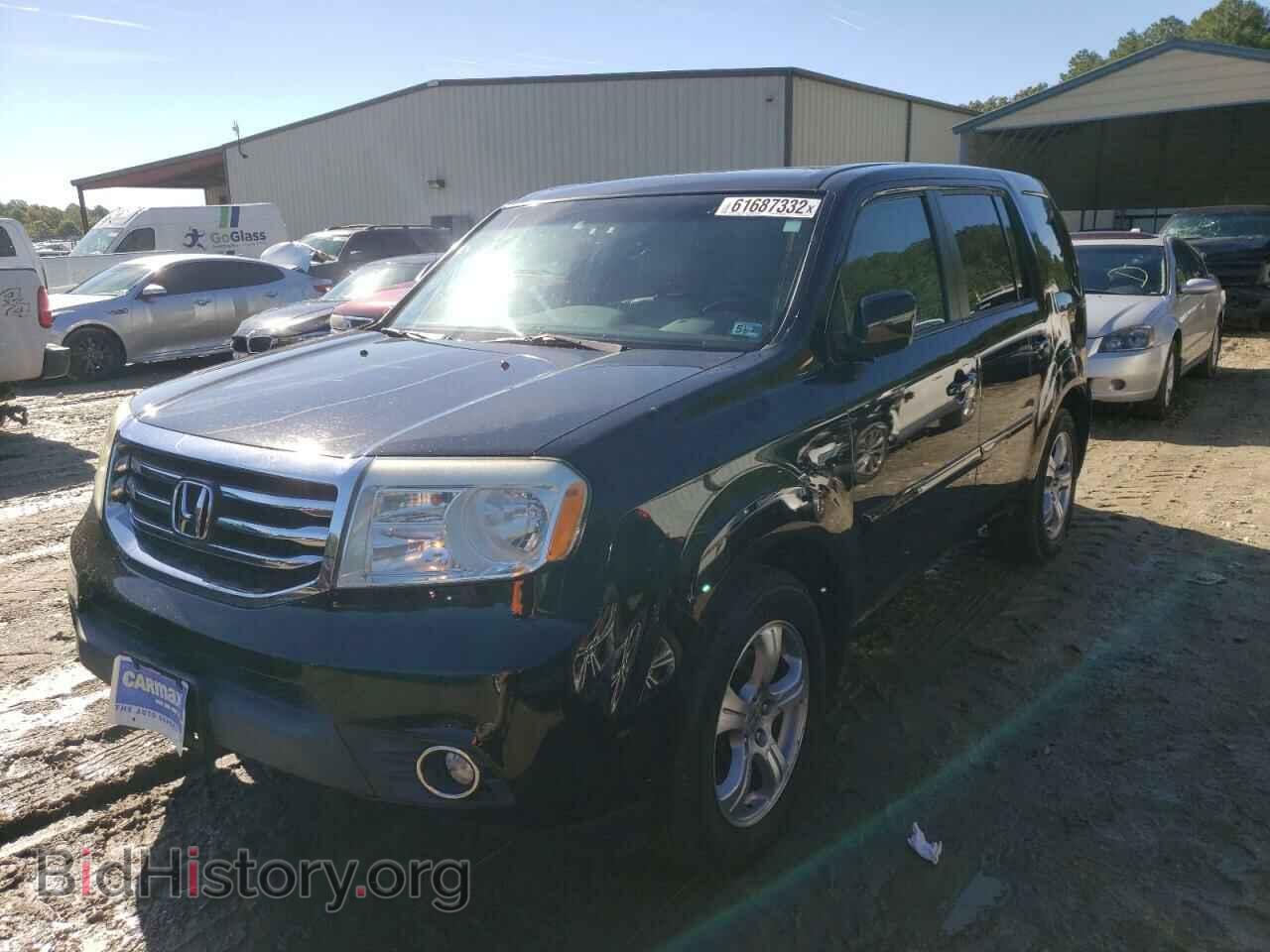 2012 HONDA PILOT - VIN: 5FNYF4H53CB054875 - Фото 2