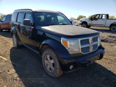2008 Dodge NITRO Nitro SXT, black — VIN 1D8GU28K98W205976, Copart