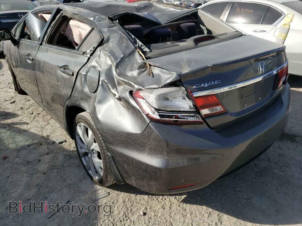2013 HONDA CIVIC - VIN: 19XFB2F56DE243621 - Фото 3