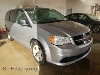2013 Dodge CARAVAN Grand Cara, серебристый — VIN 2C4RDGBG4DR733016, Copart