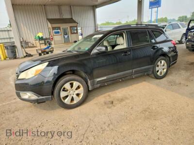 2012 Subaru OUTBACK 2.5I Premium, black — VIN 4S4BRBCC2C1231282, Copart