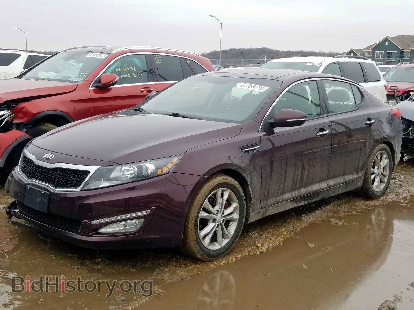 2013 KIA OPTIMA - VIN: 5XXGN4A71DG210243 - Фото 2