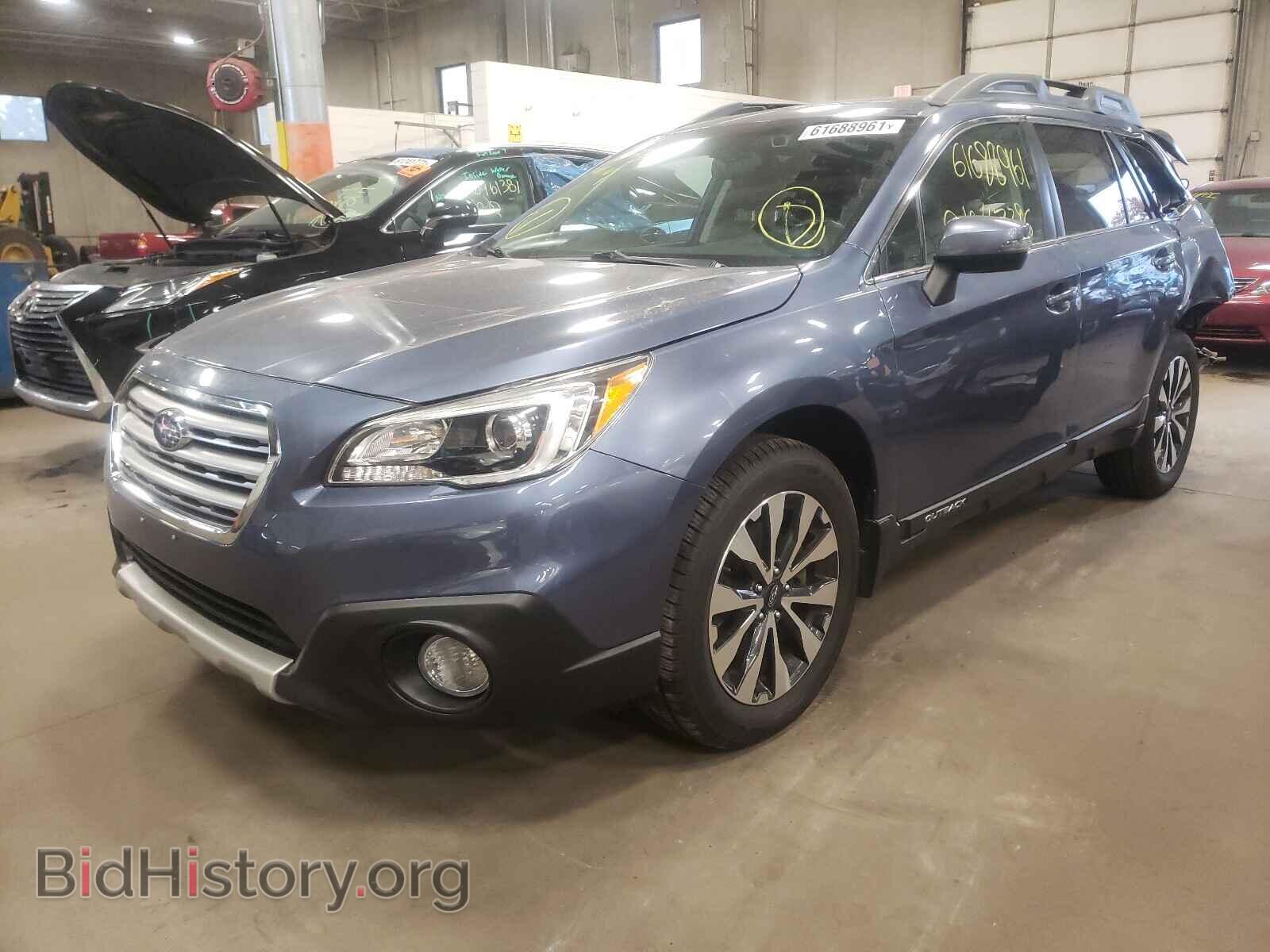2016 SUBARU OUTBACK - VIN: 4S4BSBNC6G3280819 - Photo 2