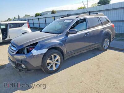 2014 Subaru OUTBACK 2.5I Limited, серый — VIN 4S4BRBLC2E3280750, Copart