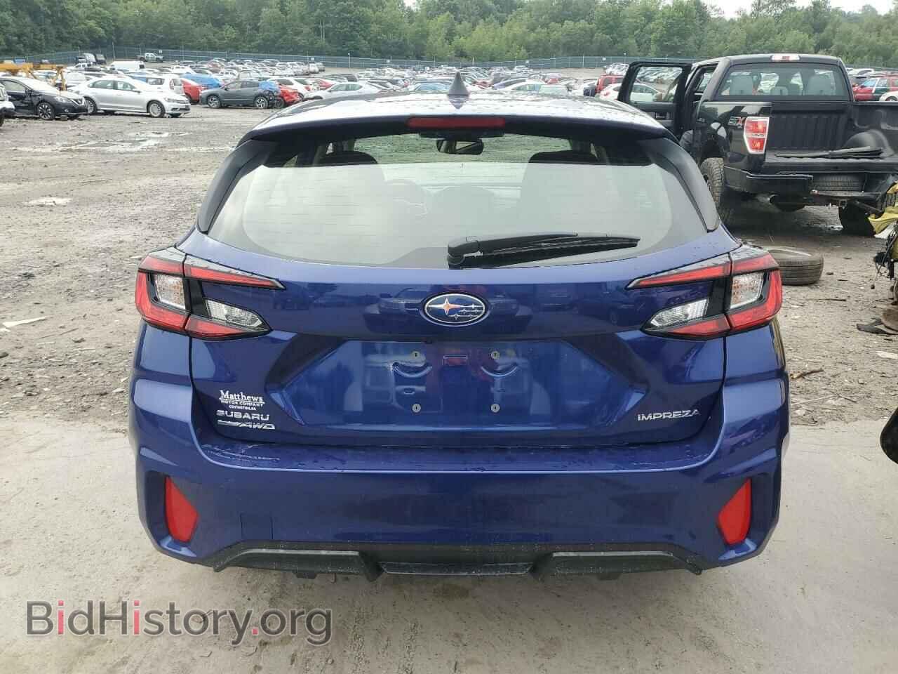 2024 SUBARU IMPREZA - VIN: JF1GUABC0R8368232 - Фото 6