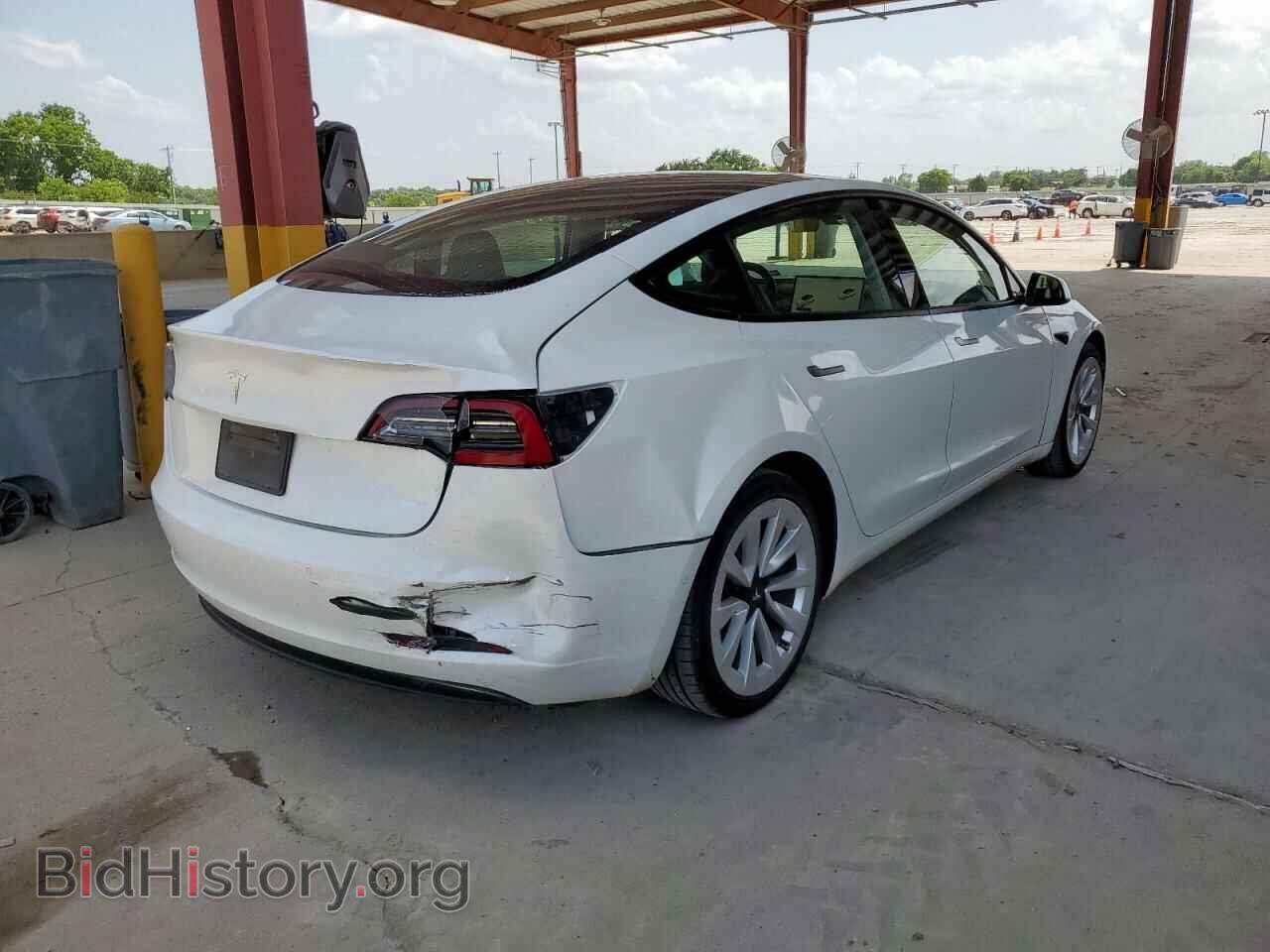 2022 TESLA MODEL 3 - VIN: 5YJ3E1EA7NF285505 - Фото 3