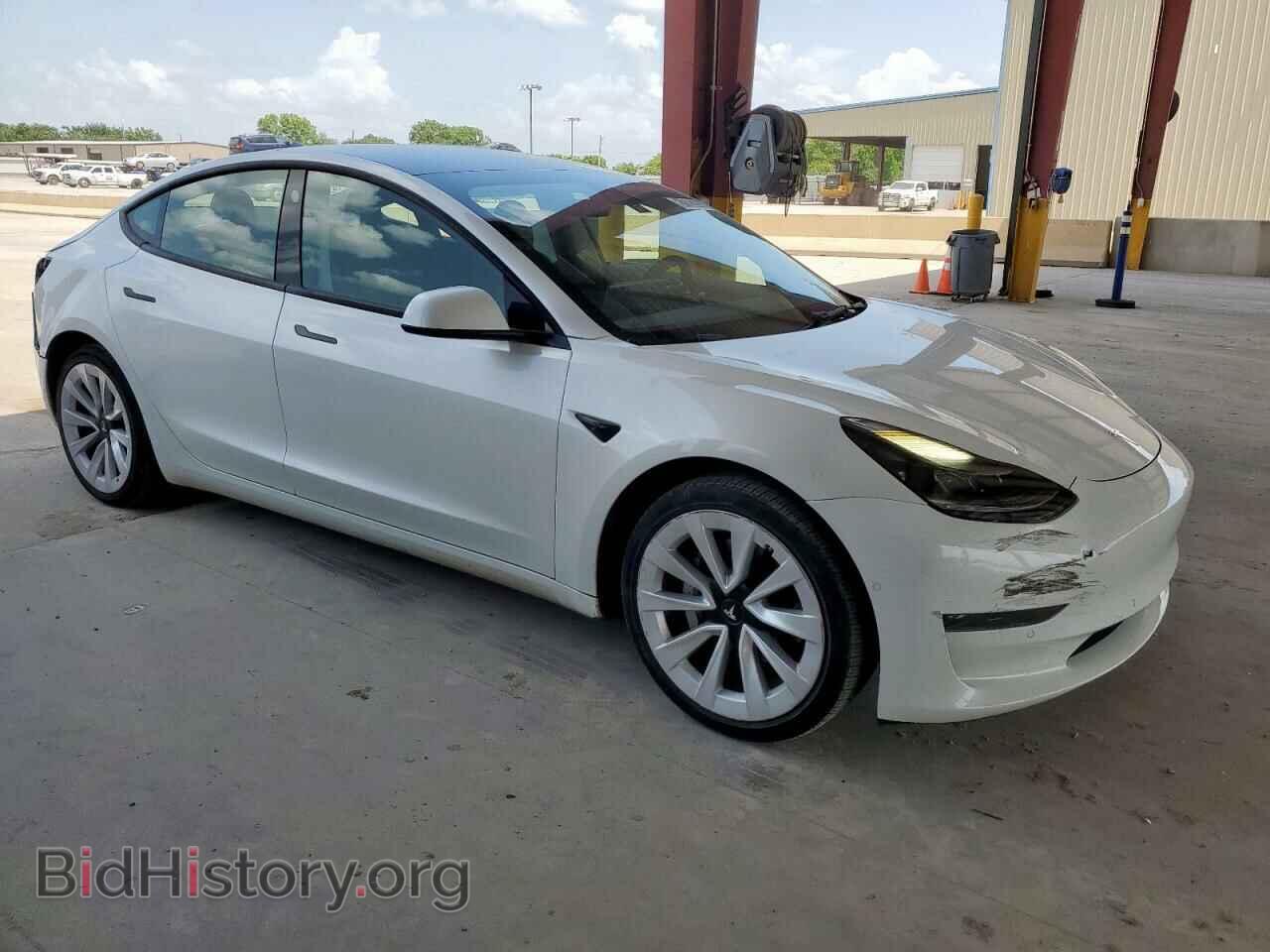 2022 TESLA MODEL 3 - VIN: 5YJ3E1EA7NF285505 - Фото 4