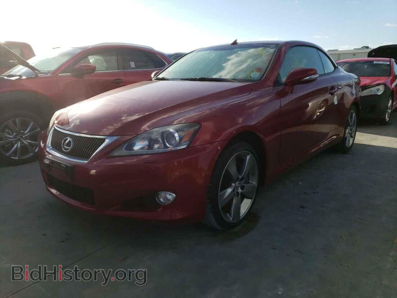 2011 LEXUS IS - VIN: JTHFE2C26B2506345 - Фото 2