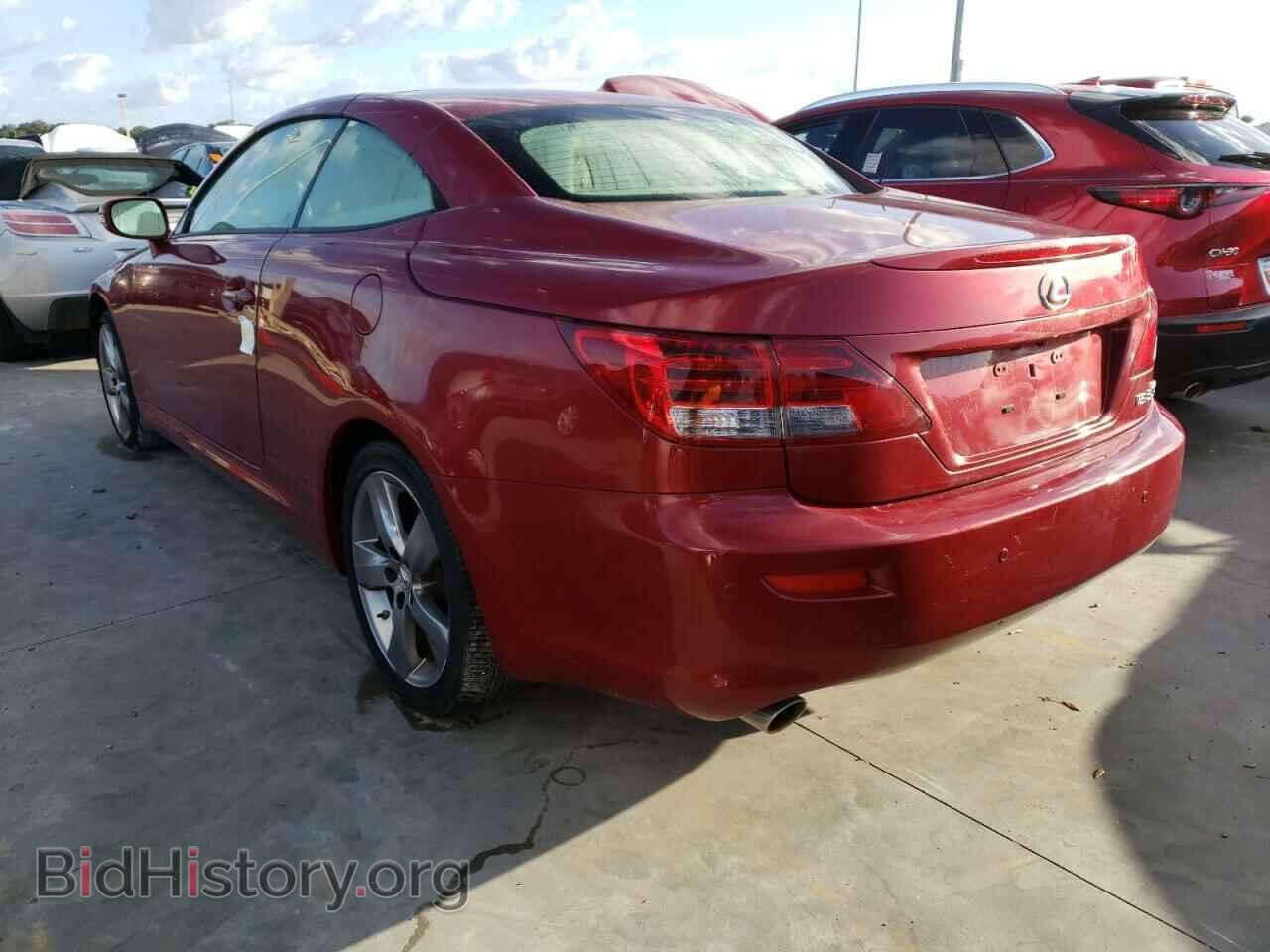 2011 LEXUS IS - VIN: JTHFE2C26B2506345 - Фото 3