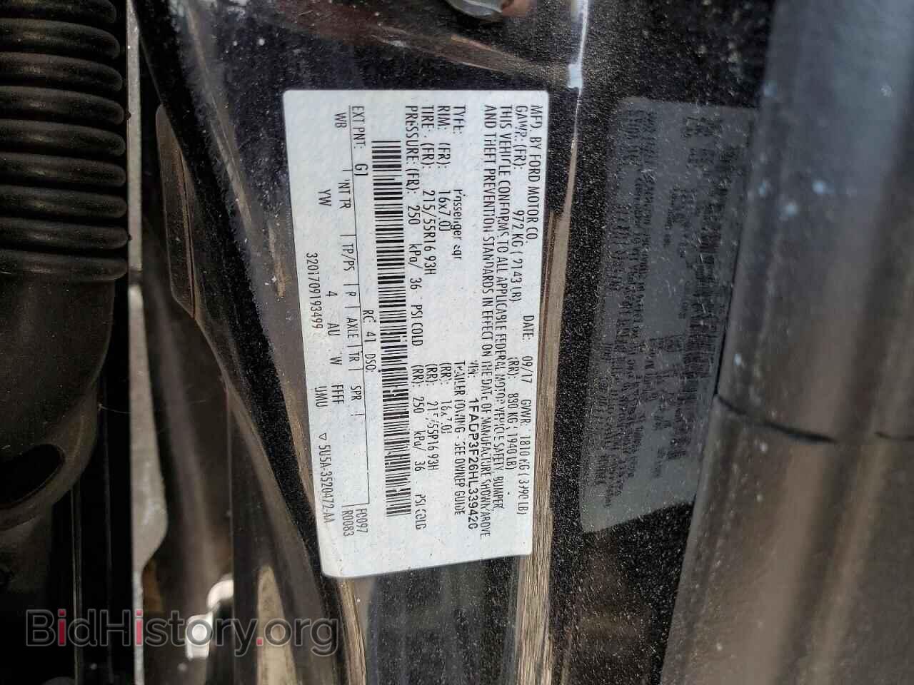 2017 FORD FOCUS - VIN: 1FADP3F26HL339420 - Photo 12