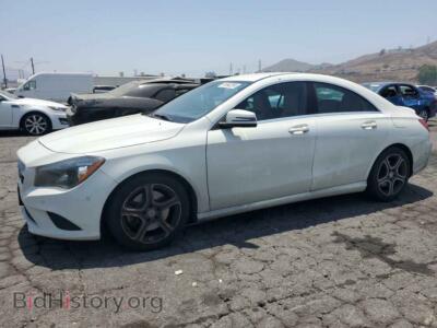 2014 Mercedes-Benz CLA-CLASS 250, white — VIN WDDSJ4EBXEN043025, Copart