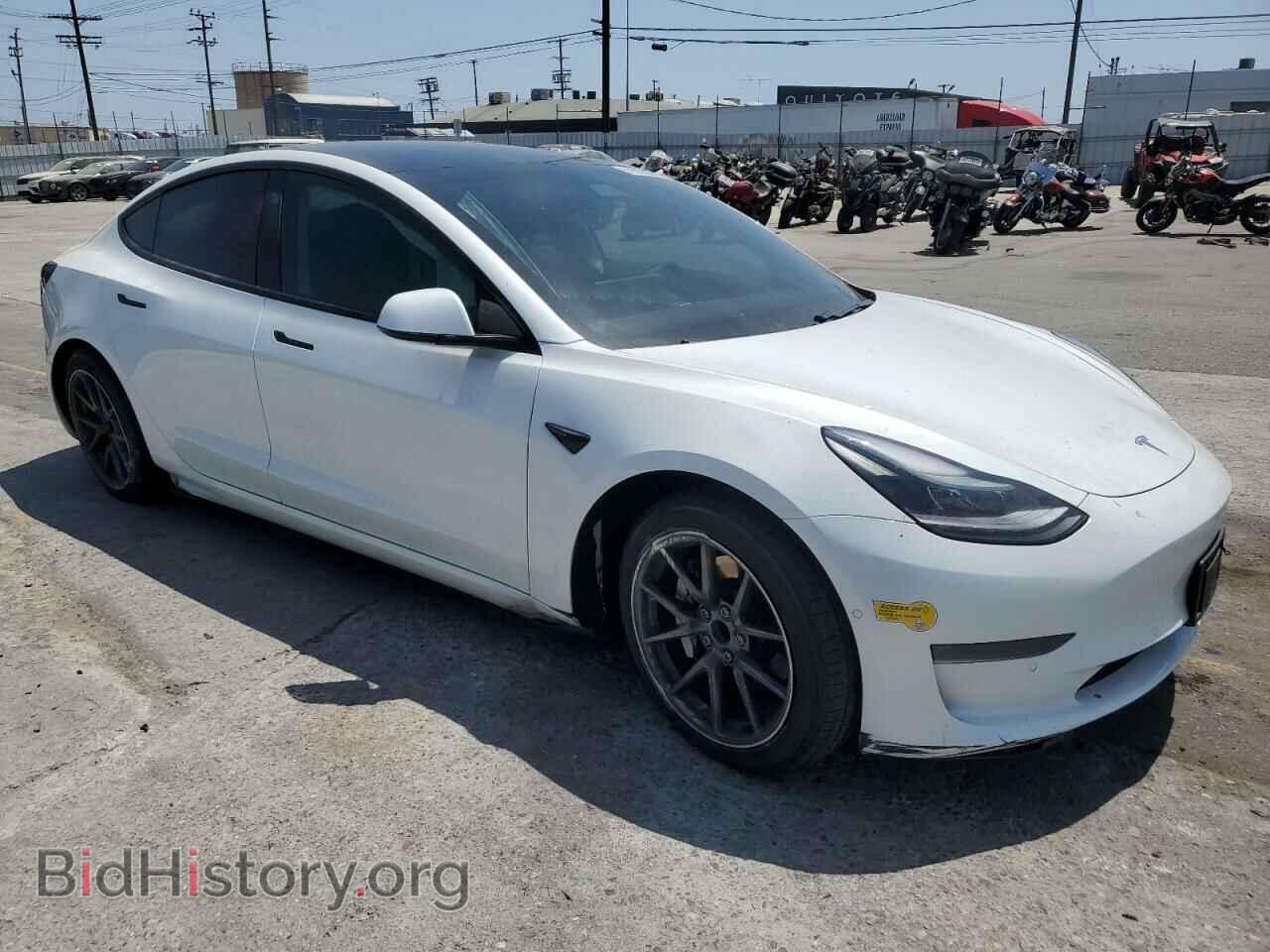2021 TESLA MODEL 3 - VIN: 5YJ3E1EA1MF998205 - Фото 4