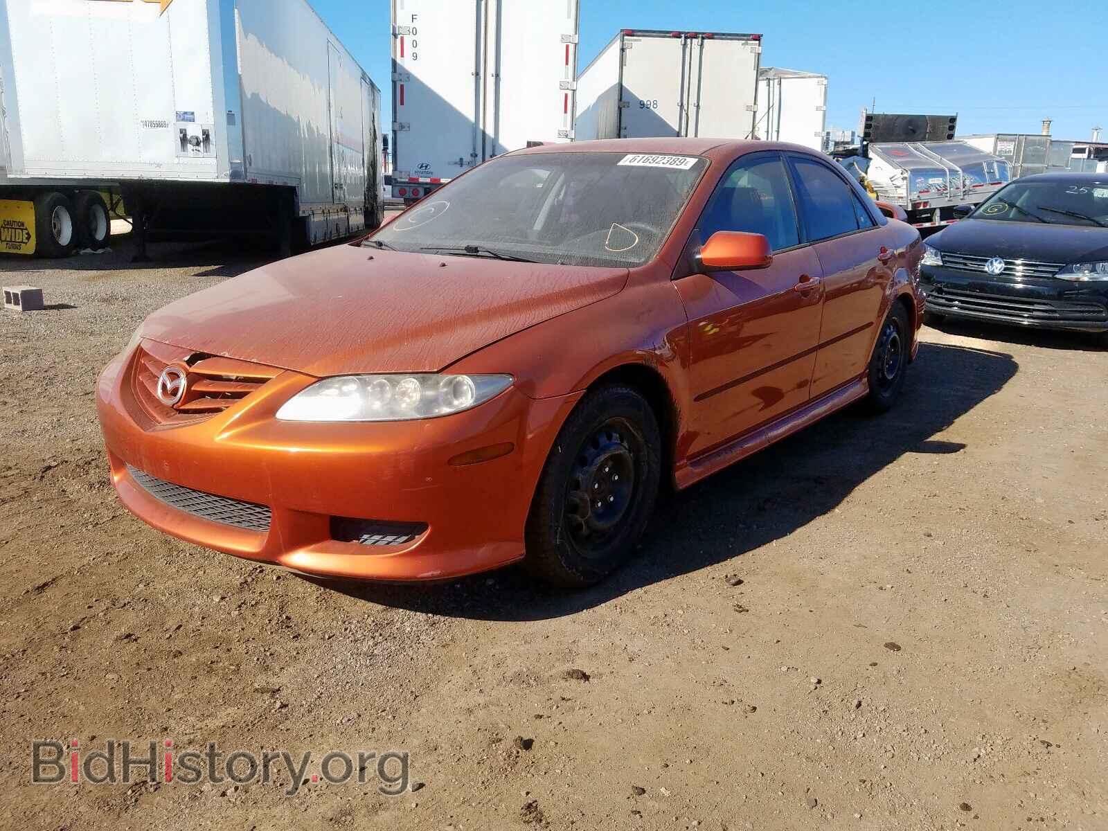 2005 MAZDA 6 - VIN: 1YVHP80C755M42043 - Фото 2