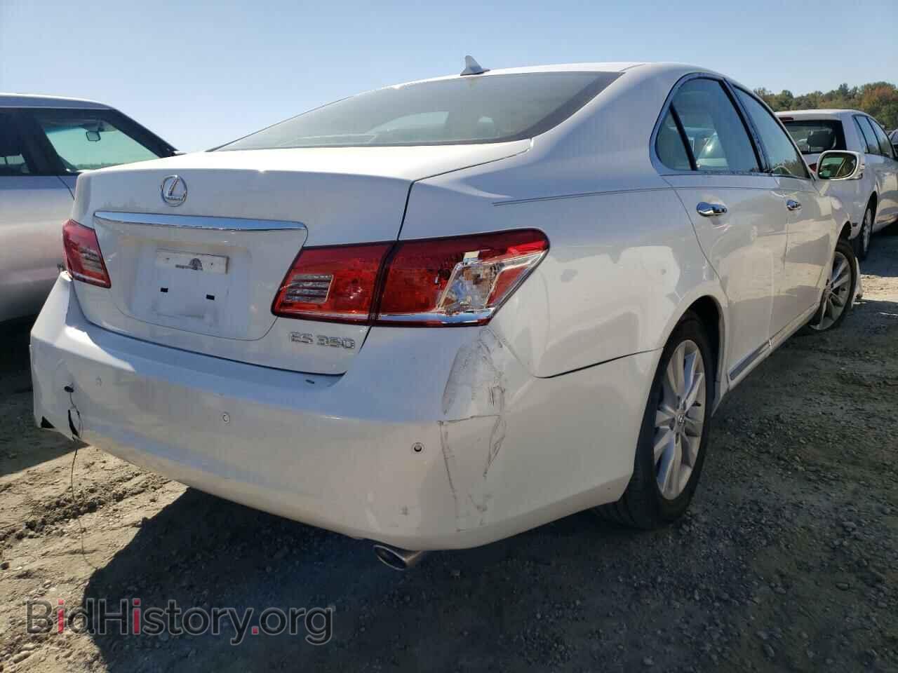 2012 LEXUS ES350 - VIN: JTHBK1EG1C2500089 - Фото 4