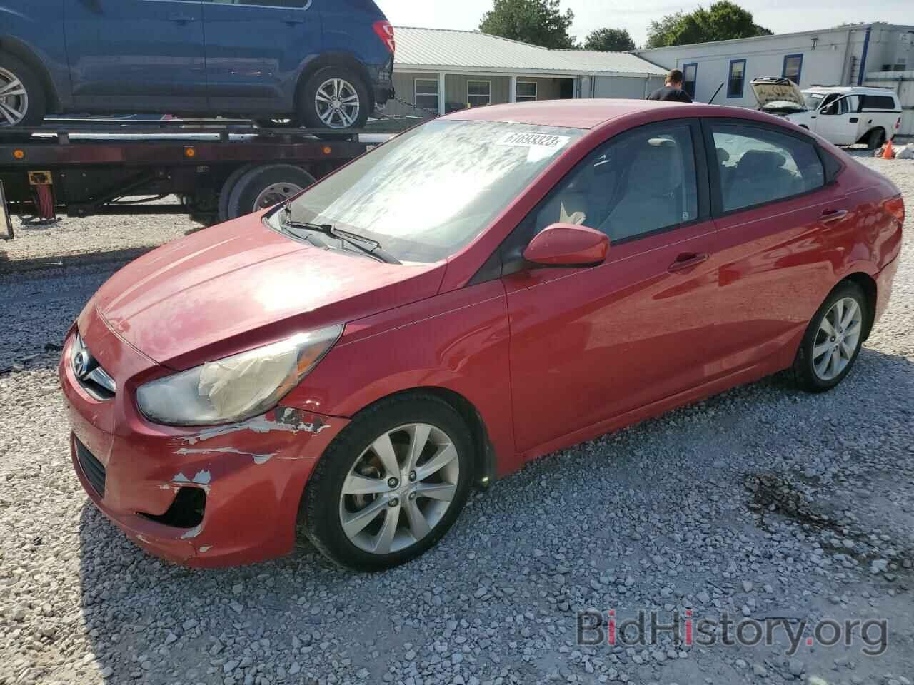 Photo KMHCT4AE9EU662922 - HYUNDAI ACCENT 2014