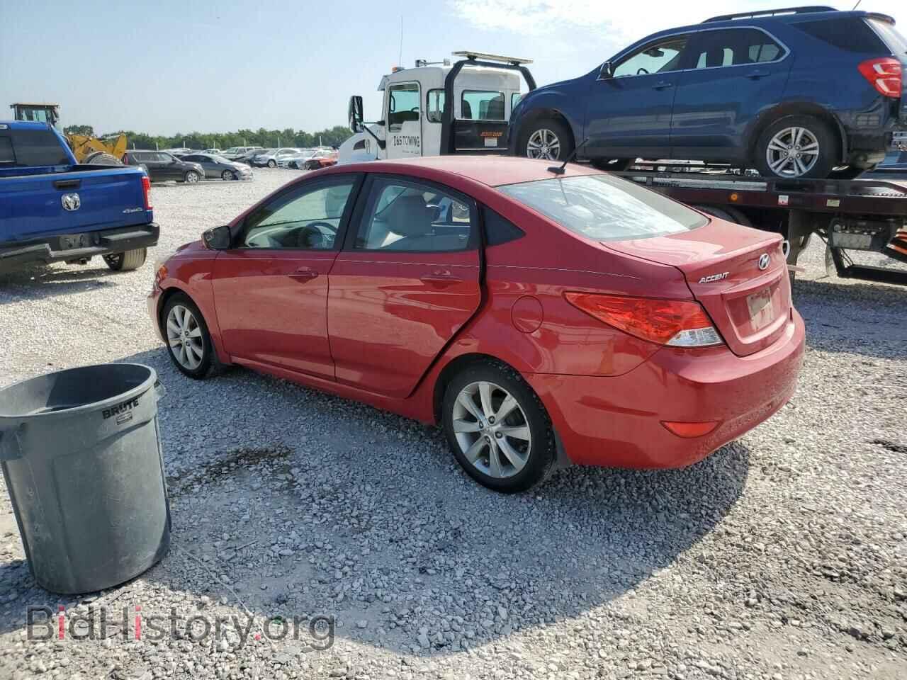 2014 HYUNDAI ACCENT - VIN: KMHCT4AE9EU662922 - Фото 2
