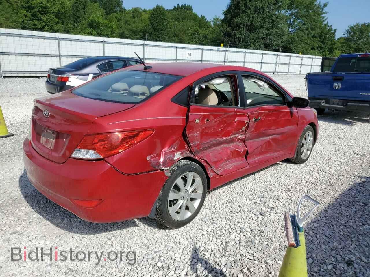2014 HYUNDAI ACCENT - VIN: KMHCT4AE9EU662922 - Фото 3