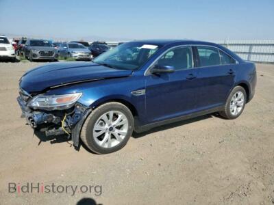 2012 Ford TAURUS Taurus SEL, blue — VIN 1FAHP2EW9CG130433, Copart