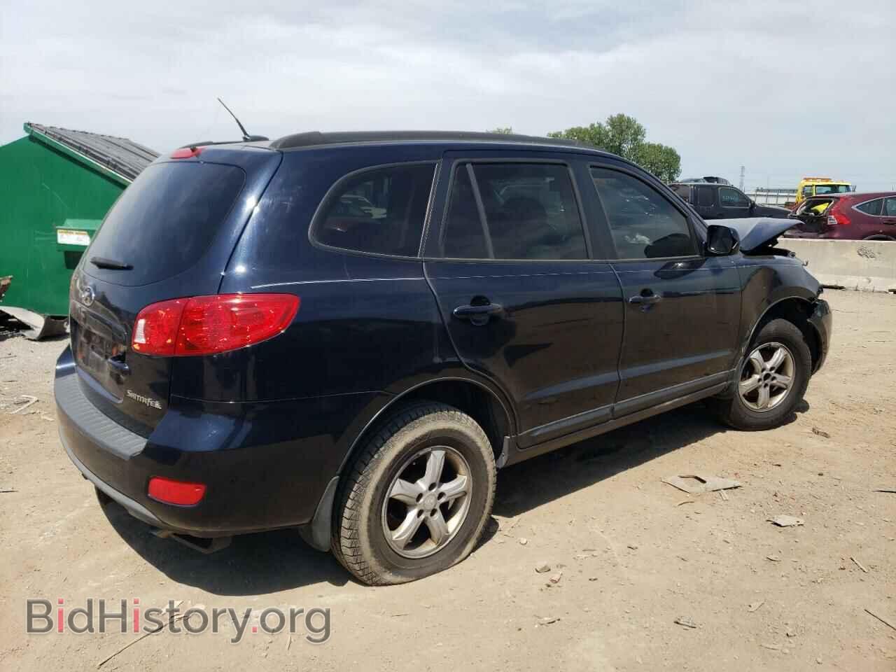 2008 HYUNDAI SANTA FE - VIN: 5NMSG13D28H191523 - Фото 3