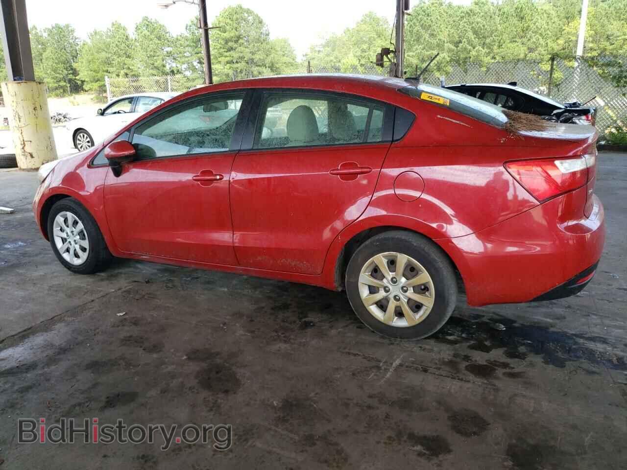 2012 KIA RIO - VIN: KNADM4A35C6058674 - Фото 2