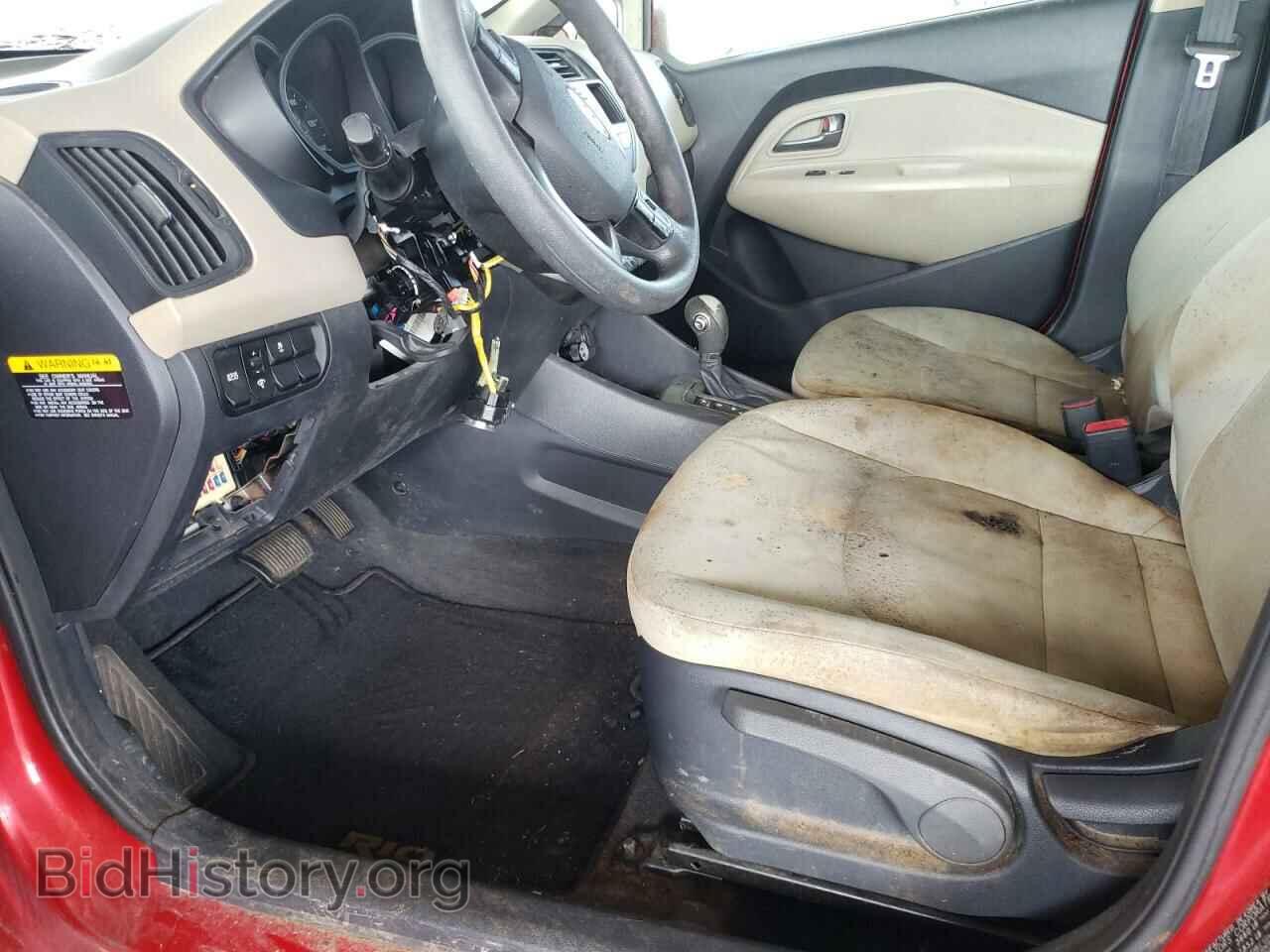 2012 KIA RIO - VIN: KNADM4A35C6058674 - Фото 7