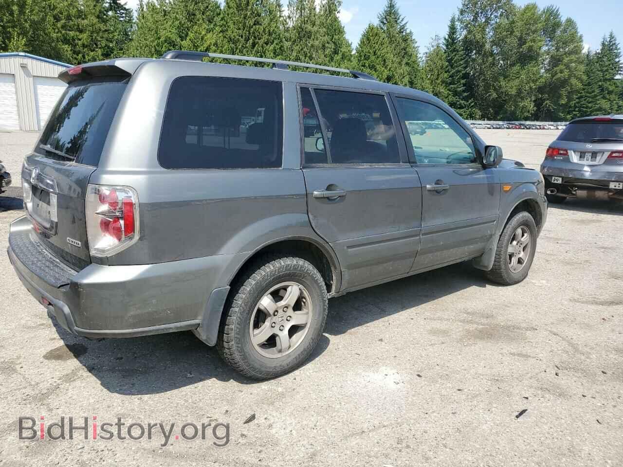 2007 HONDA PILOT - VIN: 2HKYF18577H528753 - Фото 3