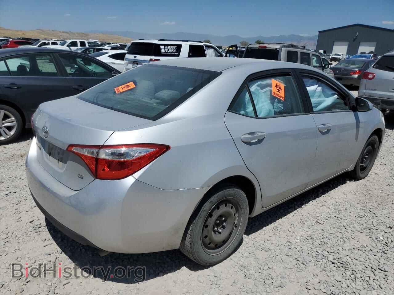 2014 TOYOTA COROLLA - VIN: 2T1BURHE0EC177713 - Фото 3