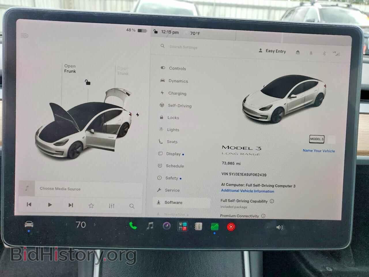 2018 TESLA MODEL 3 - VIN: 5YJ3E1EA9JF062439 - Photo 9