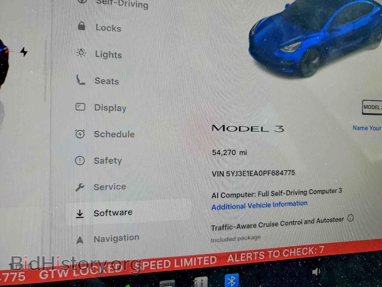 2023 TESLA MODEL 3 - VIN: 5YJ3E1EA0PF684775 - Фото 9