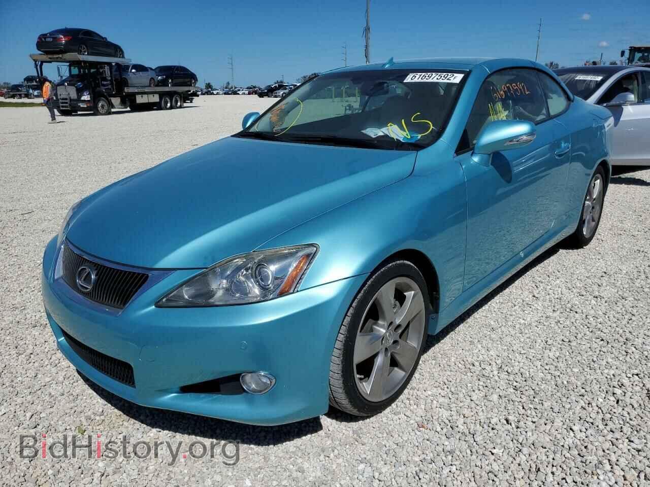 2010 LEXUS IS - VIN: JTHFF2C29A2510370 - Фото 2