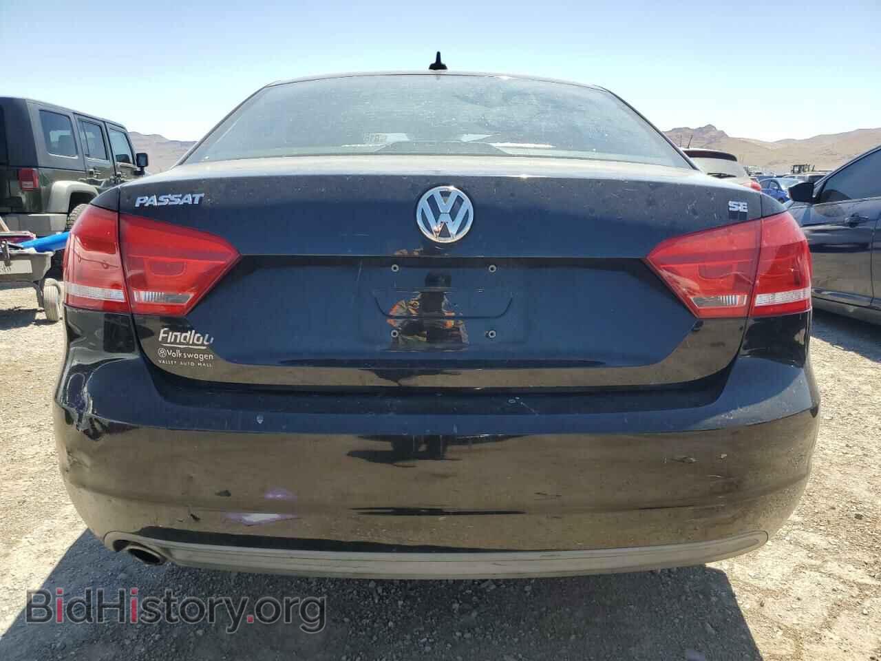 2013 VOLKSWAGEN PASSAT - VIN: 1VWBP7A31DC112457 - Фото 6