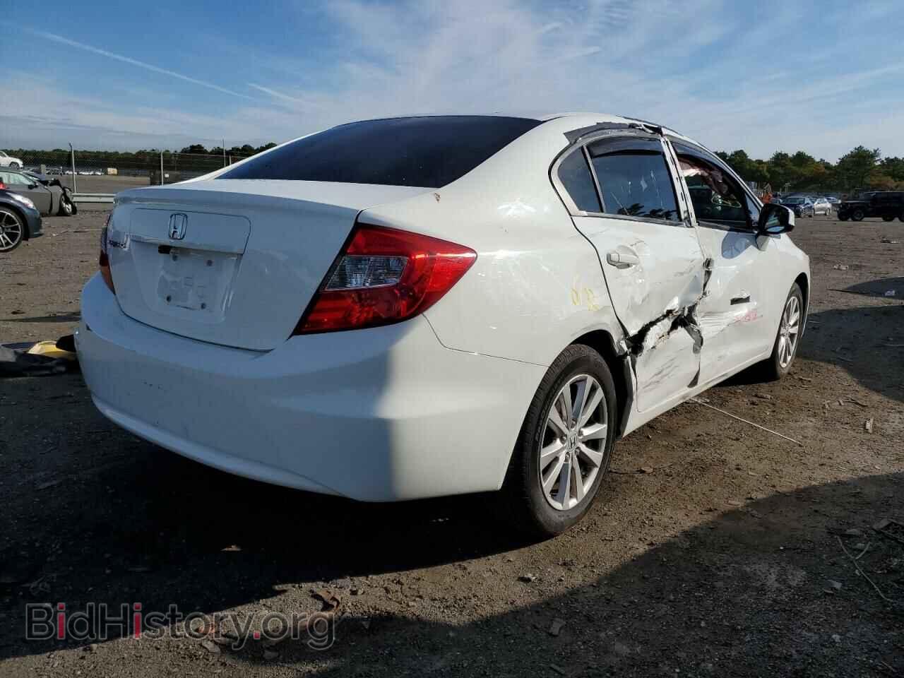 2012 HONDA CIVIC - VIN: 19XFB2F91CE337648 - Фото 4