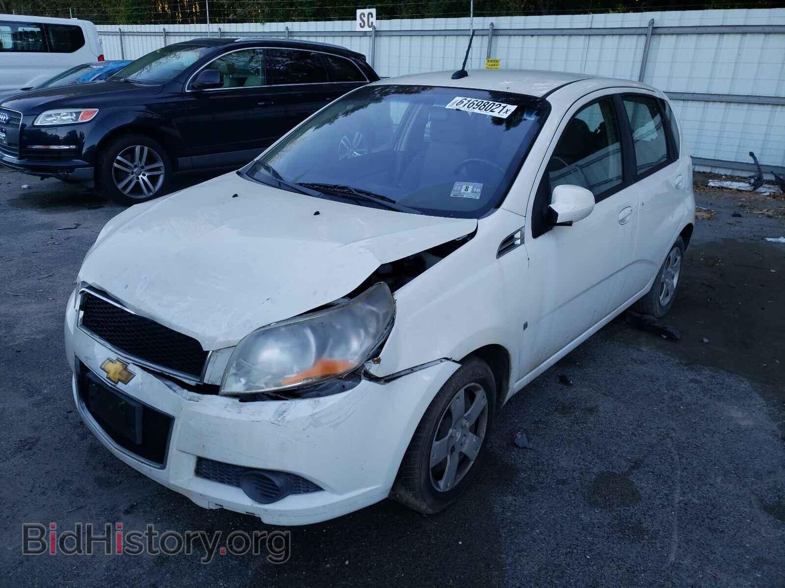2009 CHEVROLET AVEO - VIN: KL1TD66E69B356792 - Фото 2