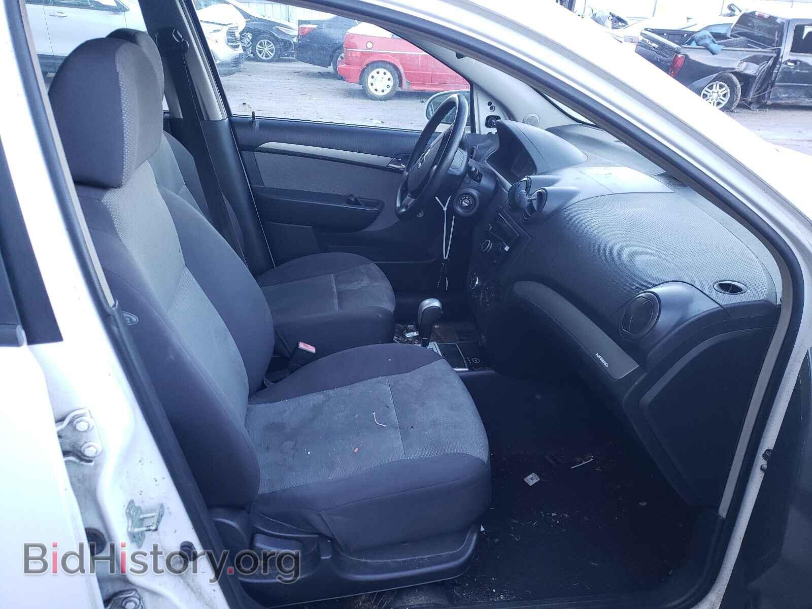 2009 CHEVROLET AVEO - VIN: KL1TD66E69B356792 - Фото 5