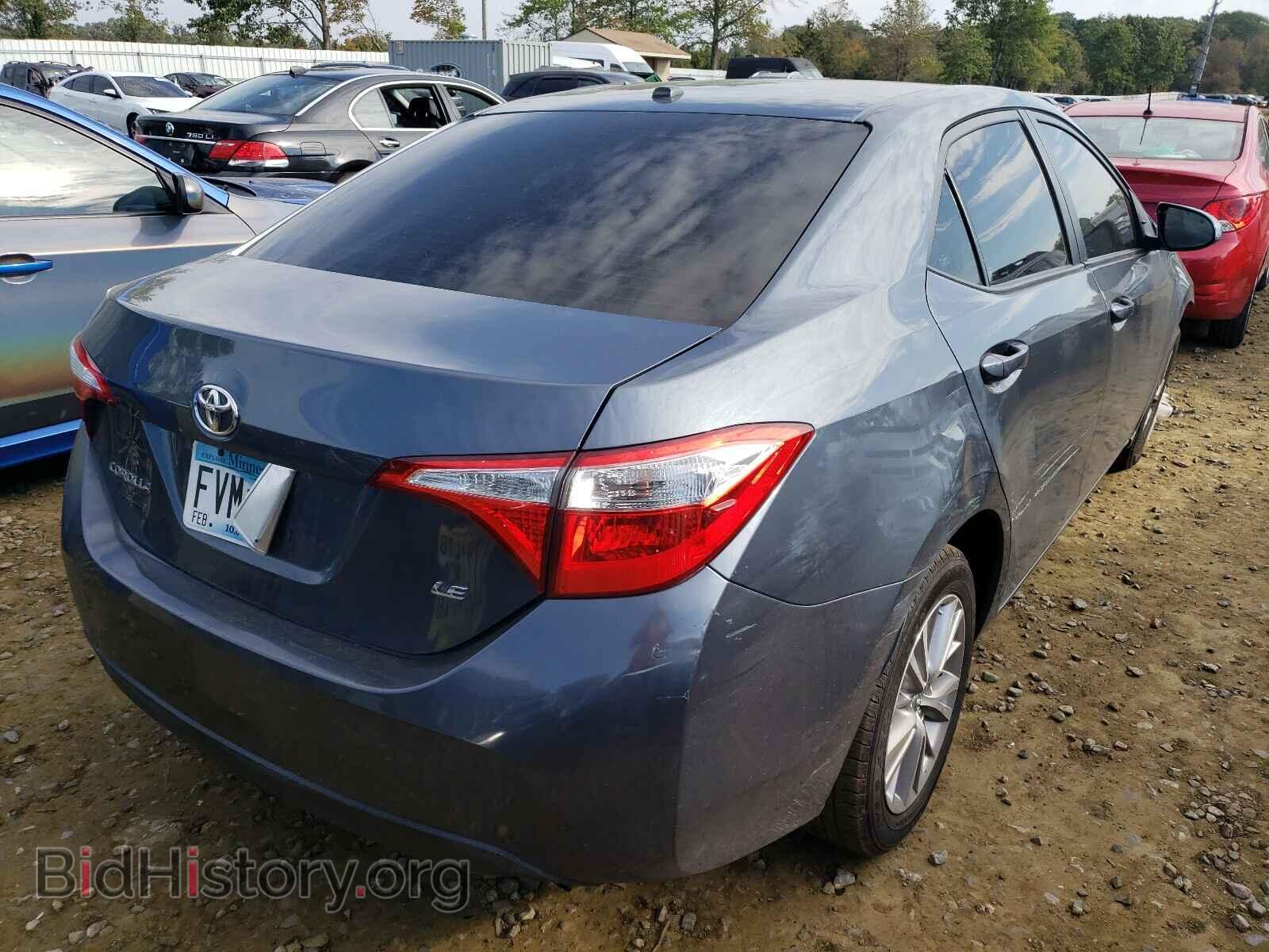 2015 TOYOTA COROLLA - VIN: 2T1BURHEXFC427069 - Фото 4