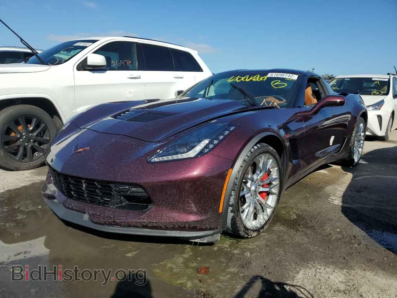 2017 CHEVROLET CORVETTE - VIN: 1G1YS2D61H5601349 - Фото 2