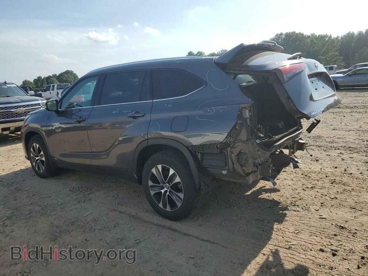 2021 TOYOTA HIGHLANDER - VIN: 5TDGBRCH9MS039459 - Фото 2