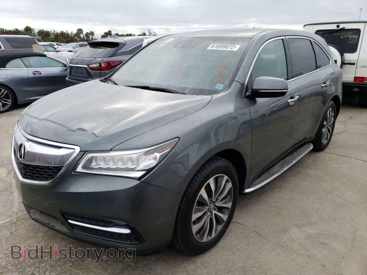 2015 ACURA MDX - VIN: 5FRYD3H47FB013028 - Фото 2