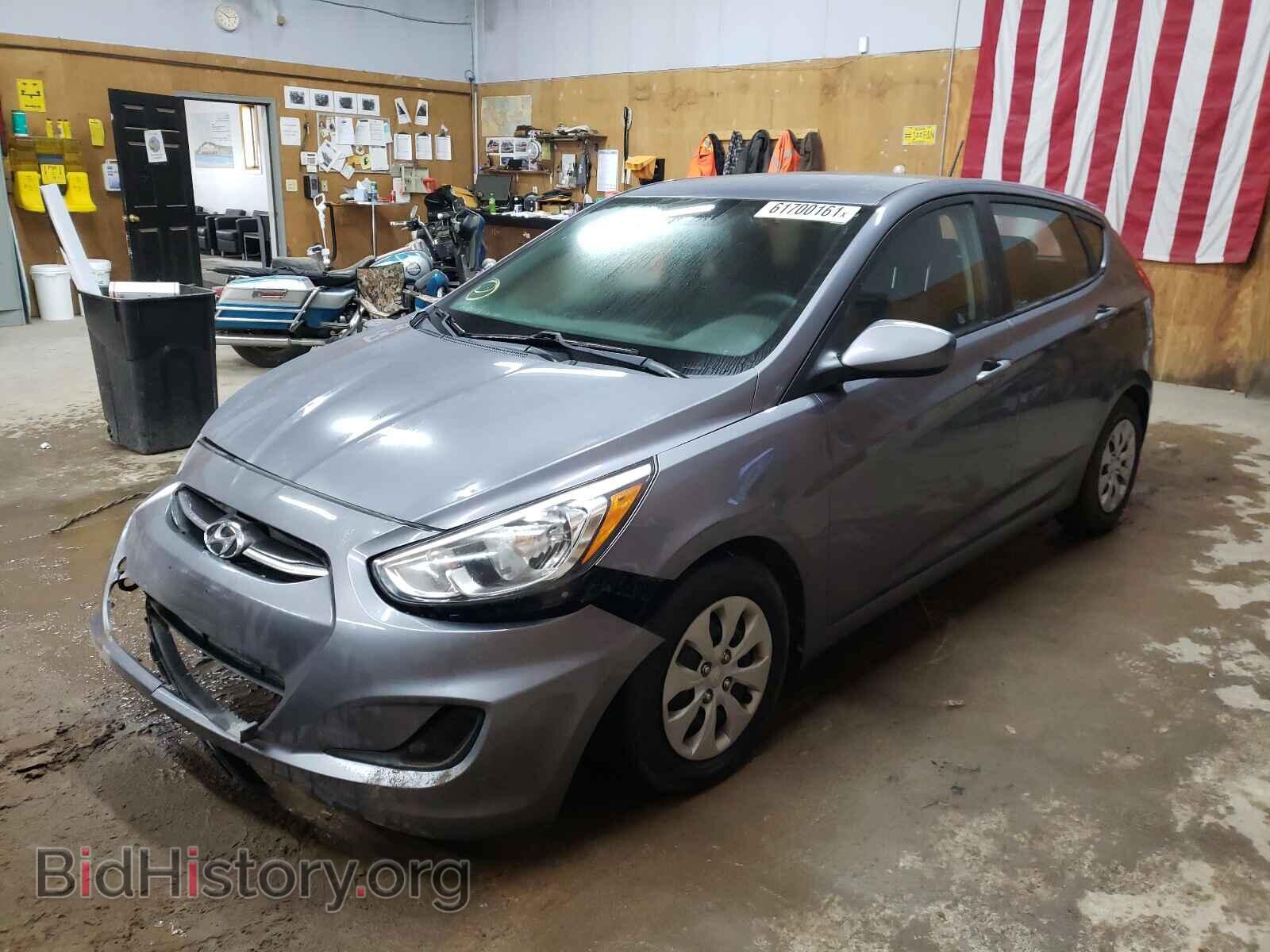 2017 HYUNDAI ACCENT - VIN: KMHCT5AE7HU316619 - Фото 2