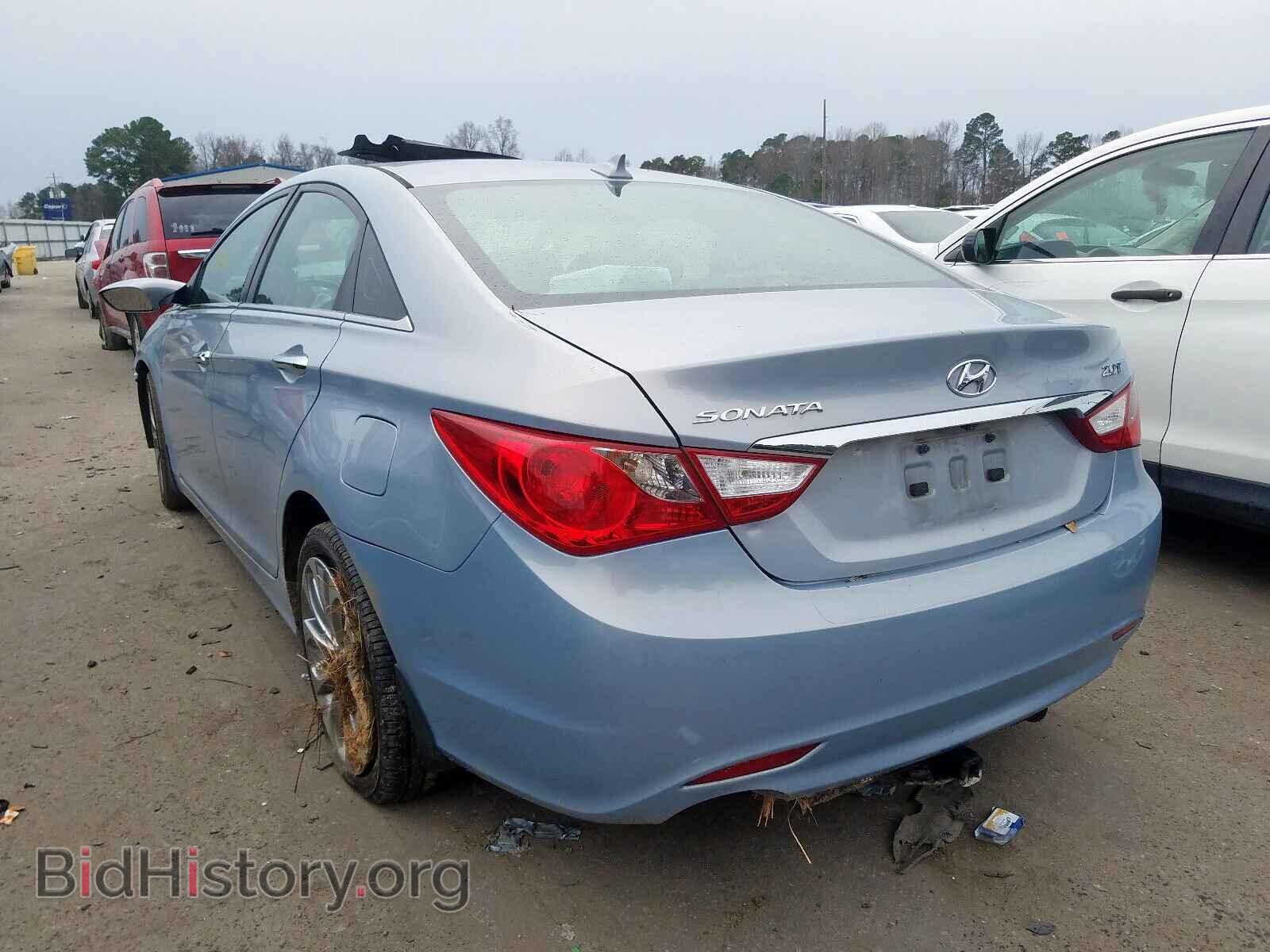 2012 HYUNDAI SONATA - VIN: 5NPEC4AB3CH489828 - Фото 3