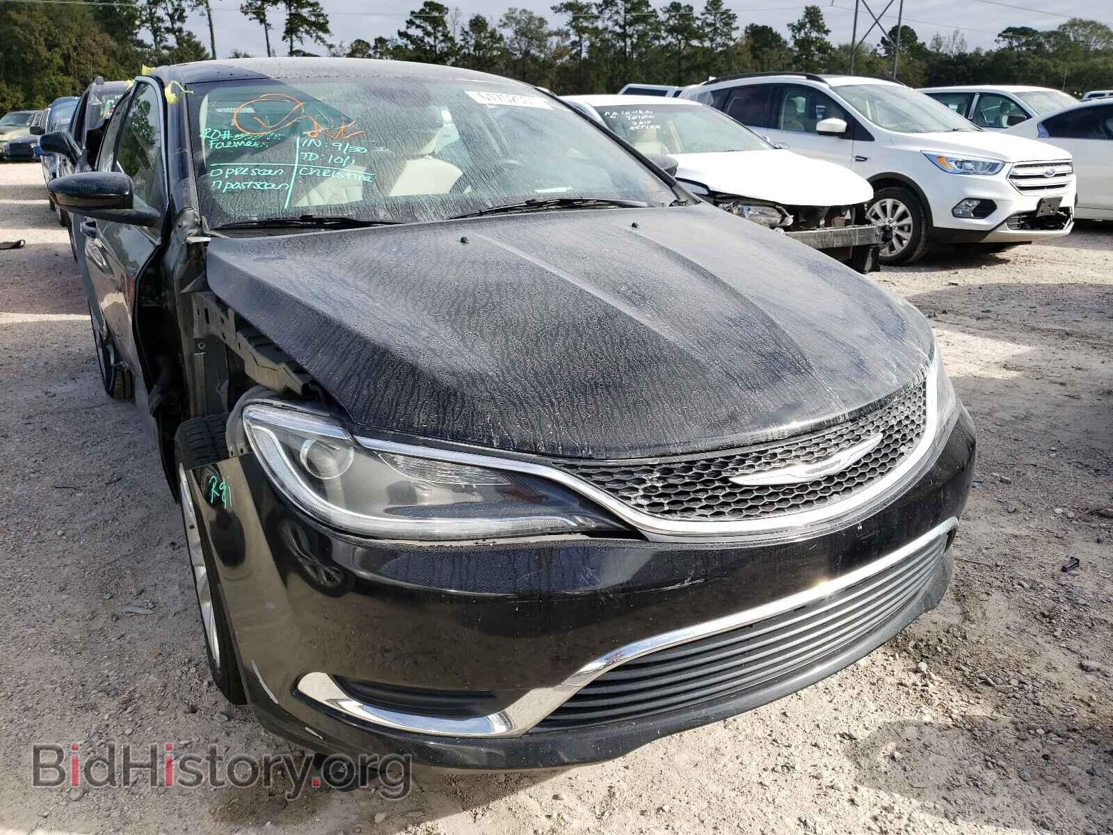 Фотография 1C3CCCAB5GN176128 - CHRYSLER 200 2016
