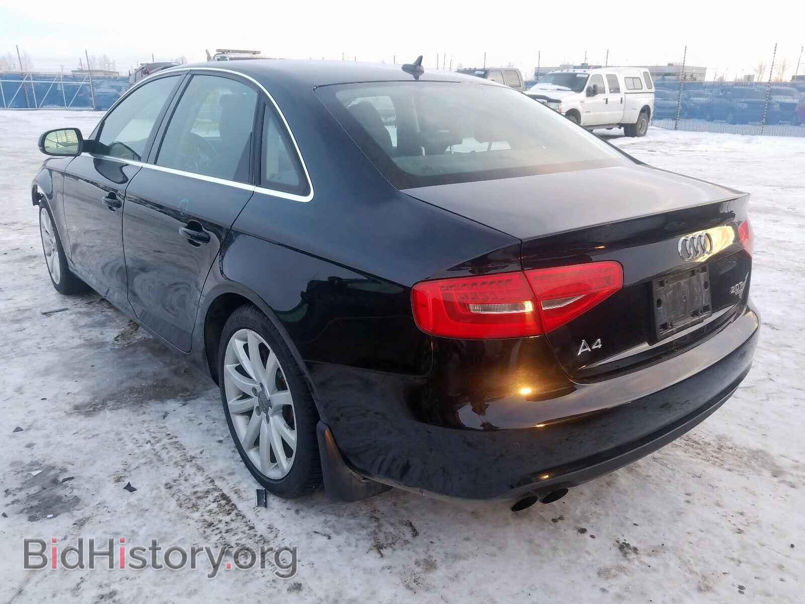 2013 AUDI A4 - VIN: WAUKFCFL6DN014498 - Photo 3