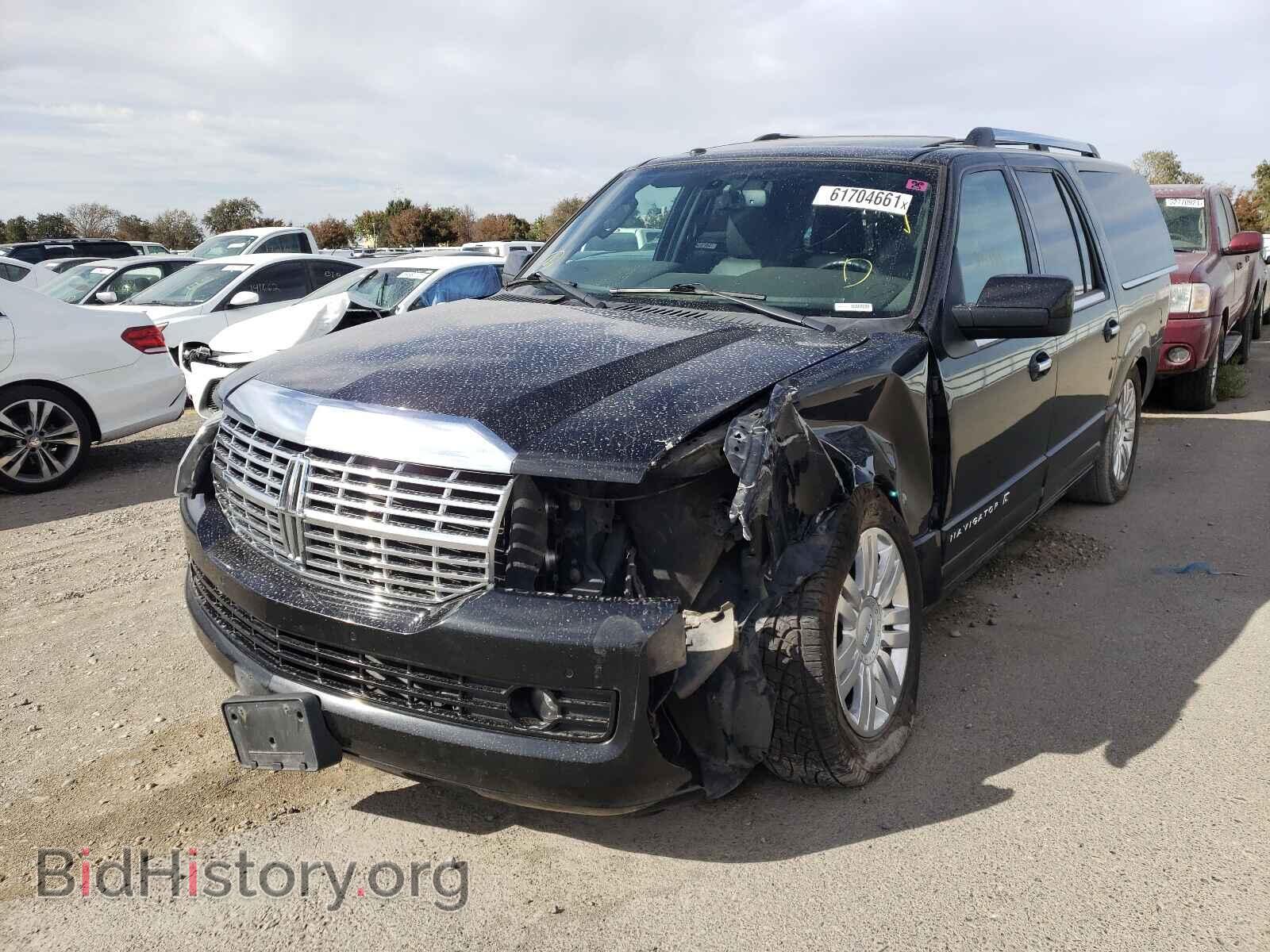 2012 LINCOLN NAVIGATOR - VIN: 5LMJJ3J57CEL07372 - Фото 2