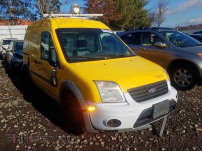 2011 Ford TRANSIT CO, yellow — VIN NM0LS7BN0BT071352, Copart