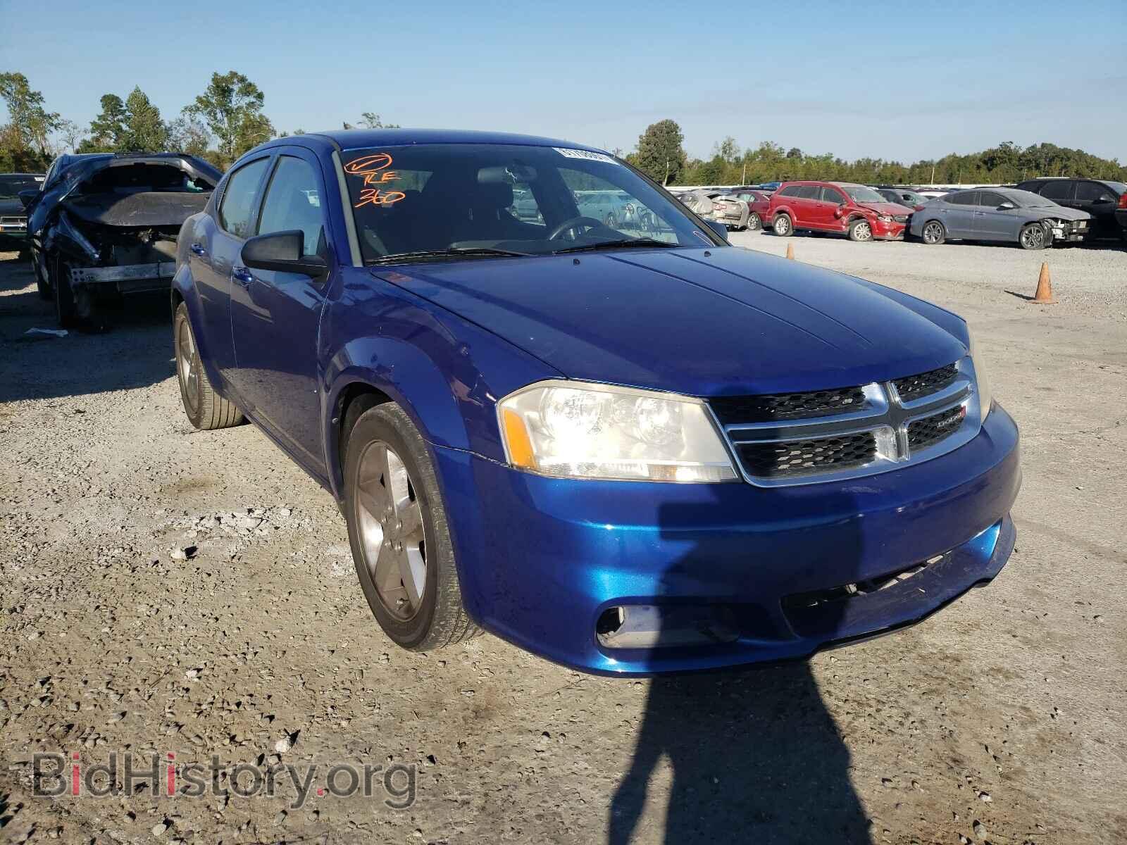 Фотография 1C3CDZAB2DN700511 - DODGE AVENGER 2013