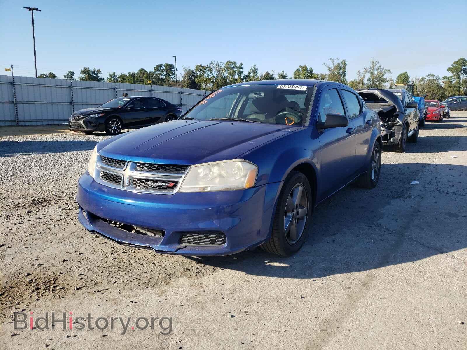 2013 DODGE AVENGER - VIN: 1C3CDZAB2DN700511 - Фото 2
