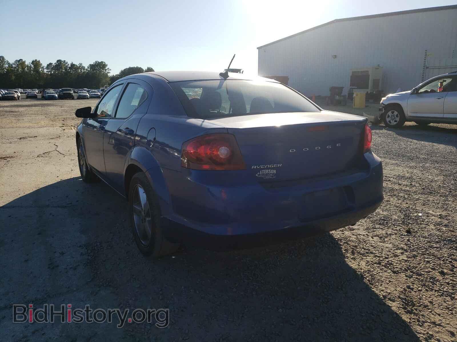 2013 DODGE AVENGER - VIN: 1C3CDZAB2DN700511 - Фото 3