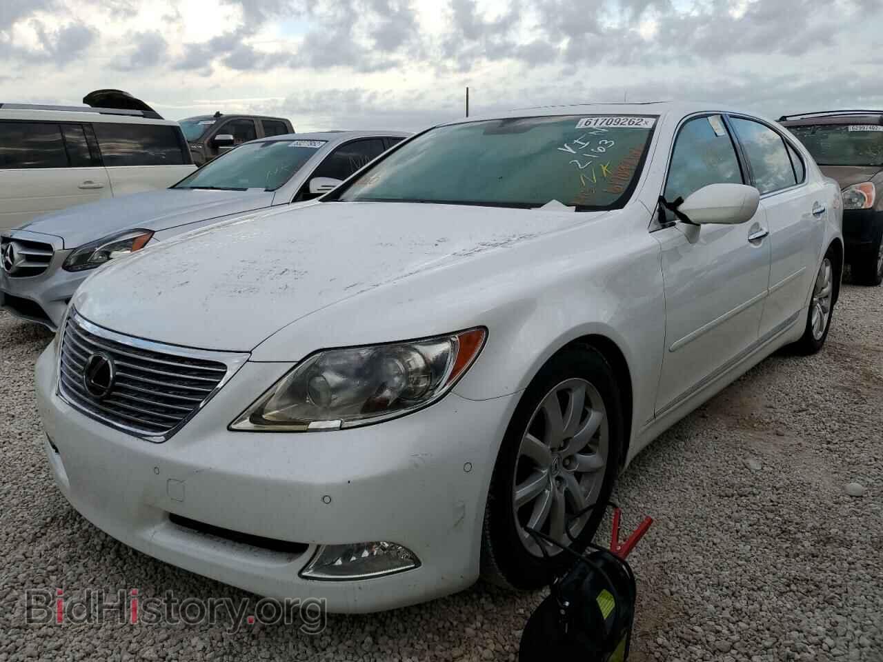 2007 LEXUS LS460 - VIN: JTHGL46F375012163 - Фото 2